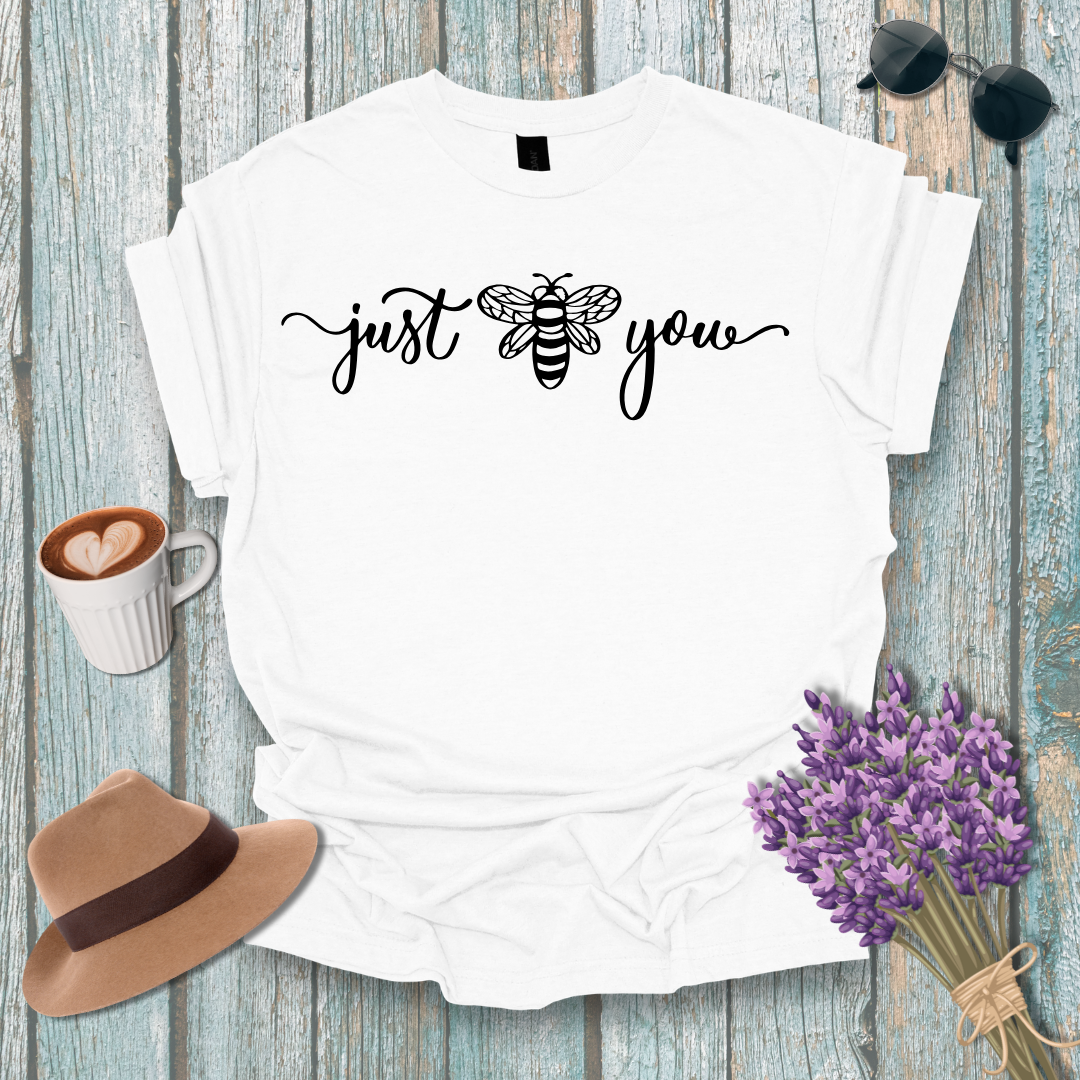 Just Bee You Unisex Softstyle T-Shirt | Comfortable Summer Tee for Bee Lovers