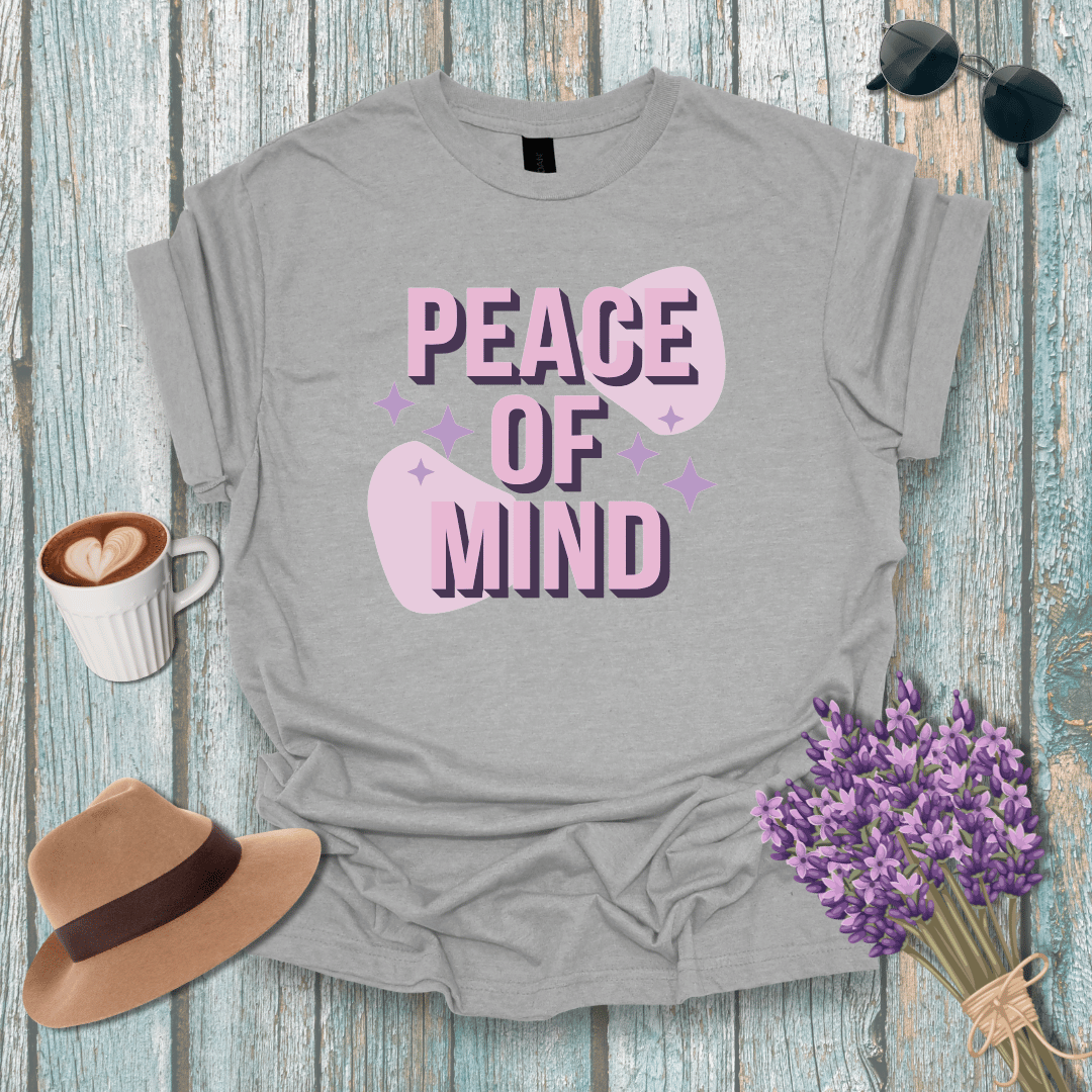 Peace of Mind Unisex T-Shirt - Softstyle Comfort for Everyday Vibes