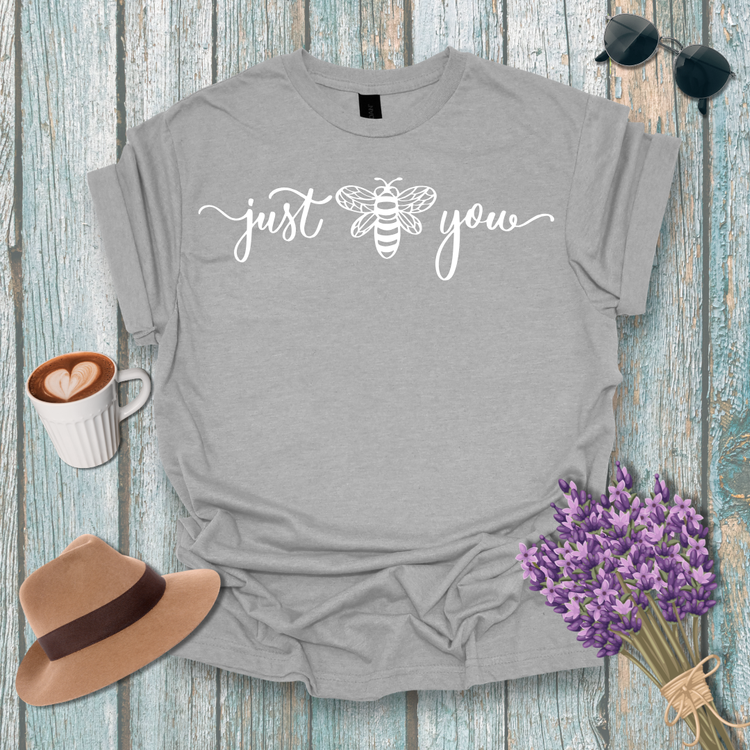 Just Bee You Unisex Softstyle T-Shirt | Comfortable Summer Tee for Bee Lovers