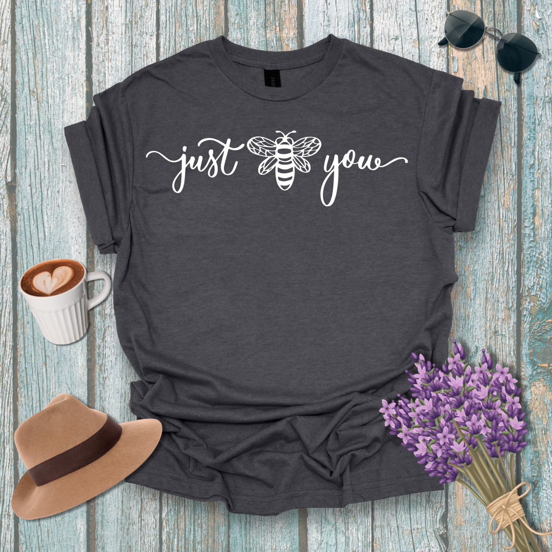 Just Bee You Unisex Softstyle T-Shirt | Comfortable Summer Tee for Bee Lovers