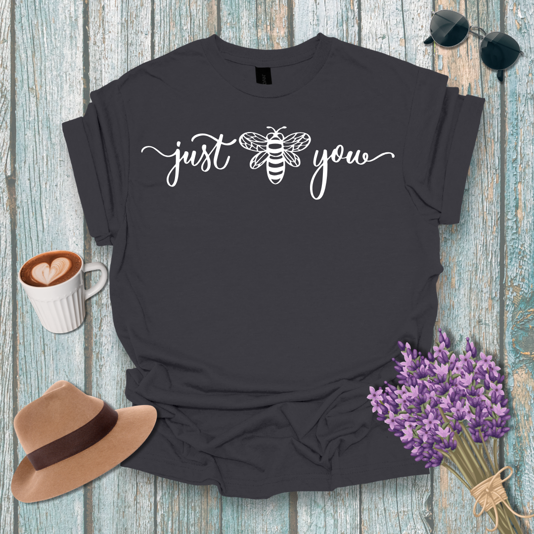 Just Bee You Unisex Softstyle T-Shirt | Comfortable Summer Tee for Bee Lovers