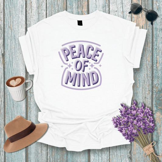 Peace of Mind Unisex Softstyle T-Shirt - Casual Comfort for Relaxation and Positivity